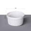 Ensemble de bols à cuisson en porcelaine de 8 à 8 oz pour soufflé, crème brûlée, crème anglaise, dessert, trempette - empilable, lavable au lave-vaisselle - blanc durable Ramekins-132784772