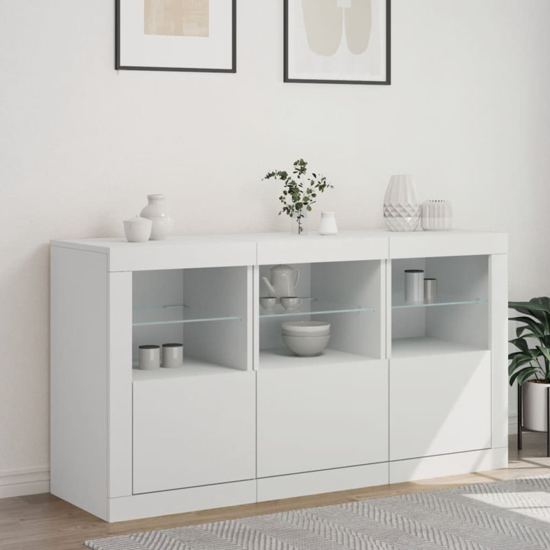 Azarriah 123cm Sideboard, White