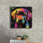  «Woof Labrador Retriever» par Rich Monet, art mural sur toile, 18 po x 18 po-1214755226
