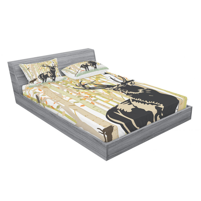 Microfiber Sheet Set, Full Sheet Set with Fitted Sheet