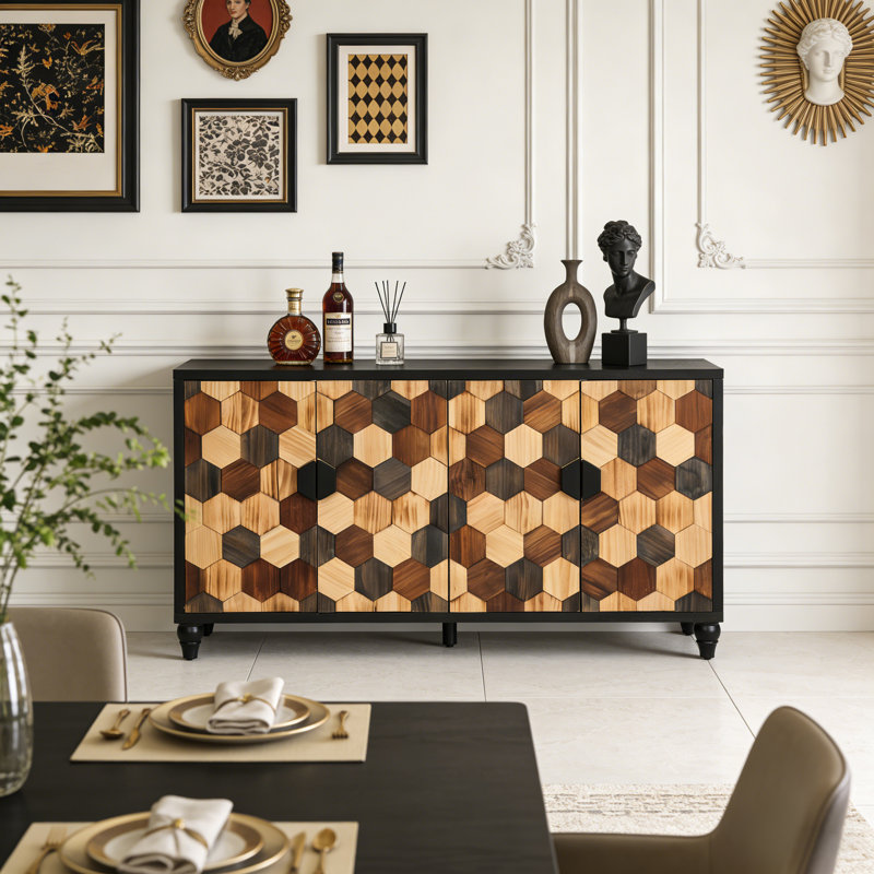 Armoire de rangement vieillie