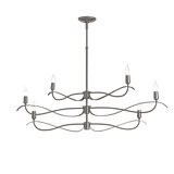Willow 6 - Light Candle Style Classic Chandelier