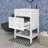 24" Bathroom Vanity With Sink, Drawer And Open Shelf