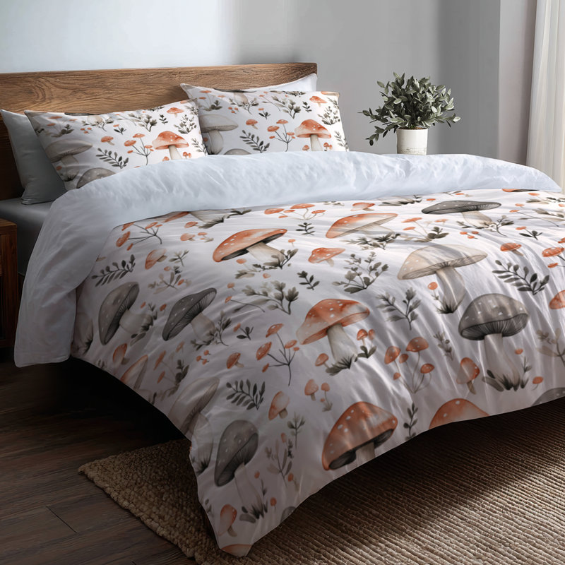Ensemble de literie 3 pièces Boho - Ensemble de housse de couette à imprimé animal