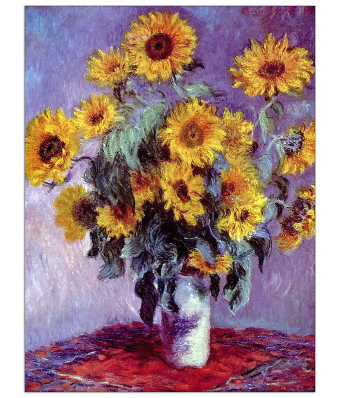 Claude Monet - Wrapped Canvas Painting, 80cm H x 60cm W x 1.8cm D