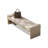 Italian Style Leather Solid Wood Shoe Bench-1500937879