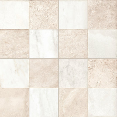 Florence 8x8 Porcelain Checkerboard Tile