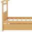 Lit House avec lit gigogne-980442862