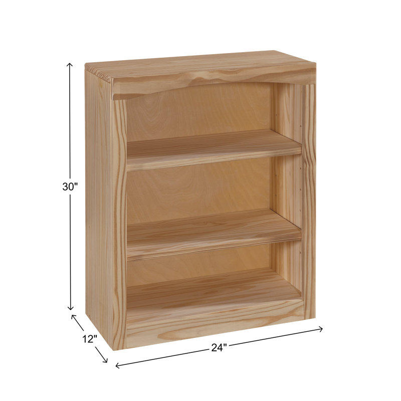 Bibliothèque classique Ossy, Sans finition, (3 tablettes) H 30 po x l 24 po x P 12 po