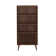 Breux Guthmar Mid-Century Modern Bookcase With Six Shelves And Two Doors