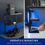 Steel, Manufactured Wood Desk Organiser