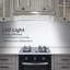 Hotte murale convertible 29,76 po en argent