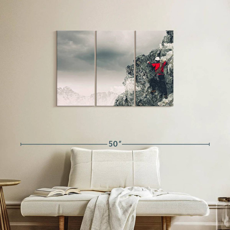 Sireci Ice Climbing Pop, 24" H x 38" W