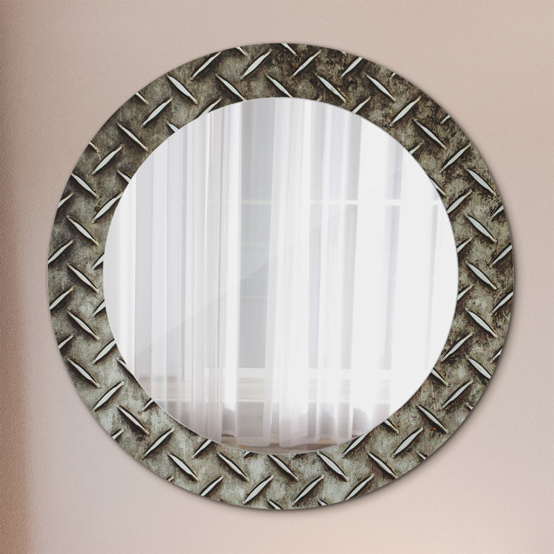 Huldar Glass Flat Wall Mirror