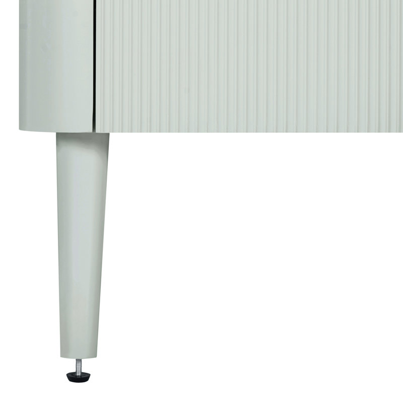 Haley 60 in. Double Sink Bathroom Vanity in Soft Sage with Top, White Quartz