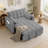 55.1-Inch Convertible Sofa Bed-2071227616