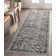 Zazzle Argos Vintage Modern Floral Gray Area Rug