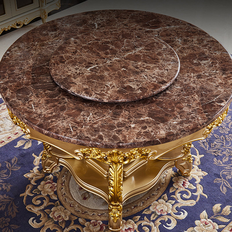 Table de salle à manger Modern Luxury, H 29,9 po x L 59 po x l 59 po