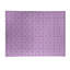Tapis de zone rose pâle triangles à la main-44872315