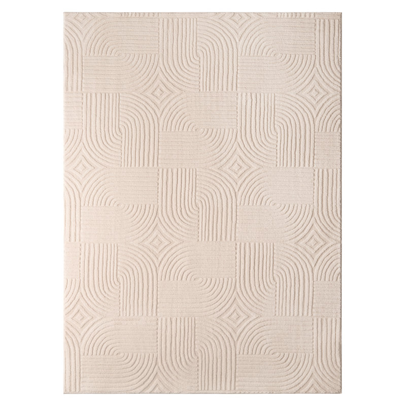 TOWN & COUNTRY EVERYDAY Stone Everwash® Machine Washable Area Rug 6'6x9'2 Taupe, Rectangle 6'7" x 9'2"