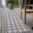 Loreen Washable Geometric Indoor / Outdoor Rug-1896021729