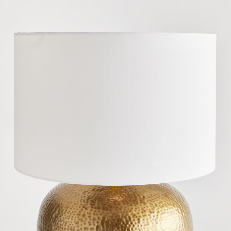 Mercury Table Lamp, 25" H x 18" W x 18" D