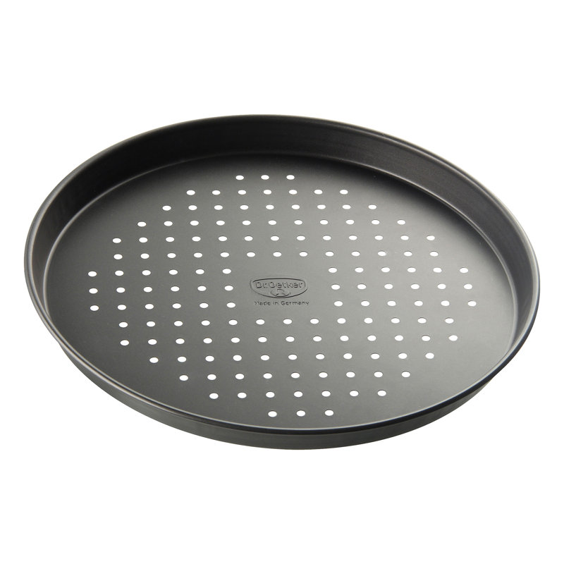 Tradition baking-up pizza tray