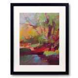 Autumnal Grove Print by Angel Estevez