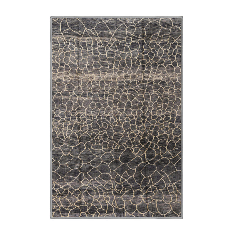Abstract Indoor Rug, Rectangle 6' x 9'