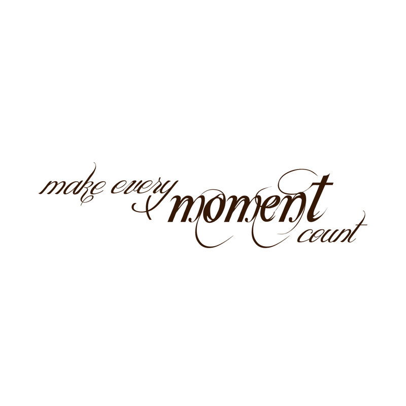 Décalcomanie murale fabriquer tous les nombres de moment, Chocolat