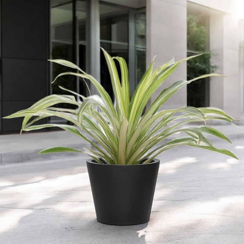 Slovan Handmade Pot Planter, White, 16'' H X 20'' W X 20'' D