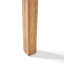 Table de salle à manger extensible pour l'extérieur en bois d'acacia