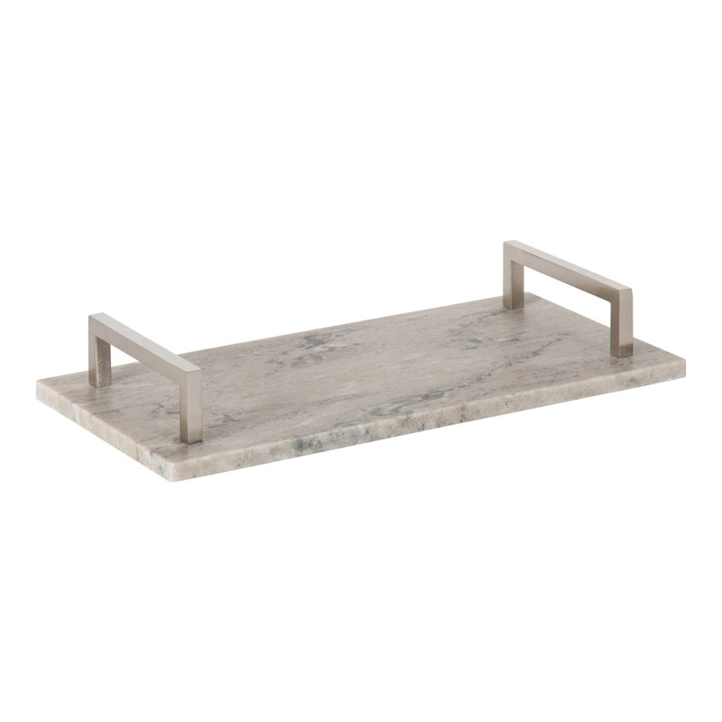 Lemay Marble Tray, Brown