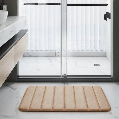 Nasier Rectangle Non-Slip Bath Mat