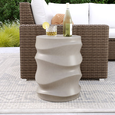  Concrete Outdoor Side Table