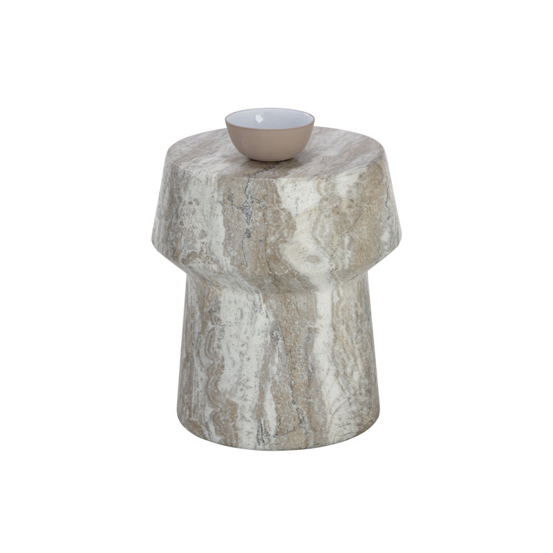 Brie Outdoor Round Side Table