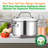 NutriChef Stainless Steel Stock Pot
