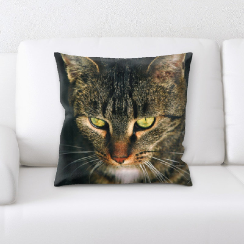 Microsuede Throw Pillow