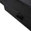 Base de parasol de patio pour l'extérieur - Acier inoxydable noir, carré 21,24 po x 3,15 po