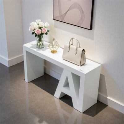 White A Frame Boutique Display Table