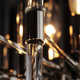 8 Light Dimmable Sputnik Chandelier