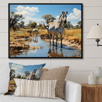 " Zebra Impressionistic Equus This I "