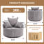 Fauteuil pivotant Modern Modern