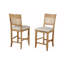Chaises de pub Ordway Aspen, naturel antique