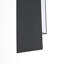 Applique murale d'extérieur noire de 4,5 pouces Louella-79632944