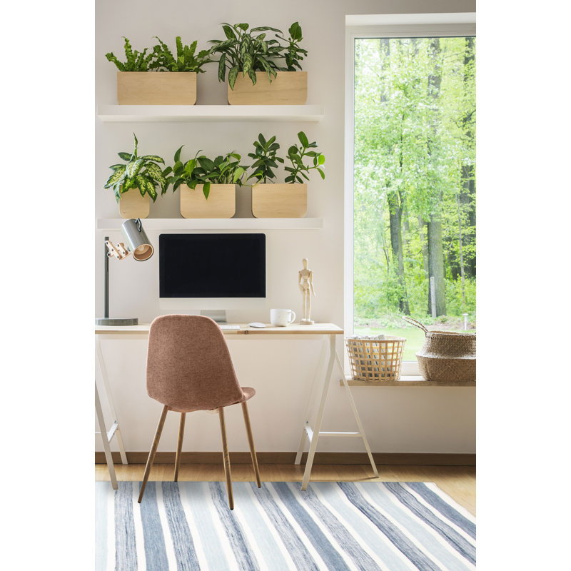 Kilim bleu Ankara 5 pi 2 po x 7 pi 6 po