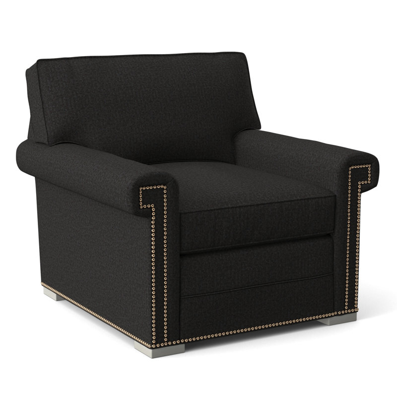 Davidson Armchair, Yes, Navada Blue, Dove Gray