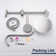 Rain Dual Shower Head 1.8 GPM GPM with Aerating