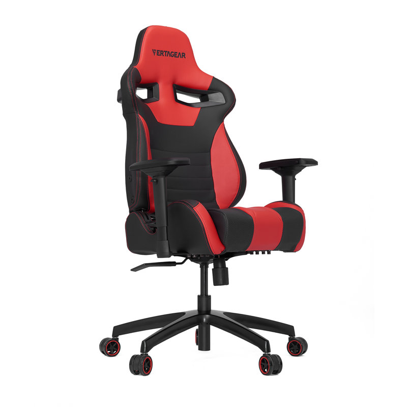 PC & Racing with Headrest, Red
