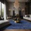 Tapis gris soyeux et moelleux-53763908